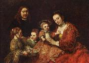 Rembrandt Peale Familienportrat France oil painting artist